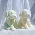 The Cockapoo Puppy Candle Mould silicone candle mould by MYKA Candles and Moulds, a top choice for artistic resin moulds and baking moulds.