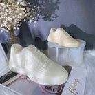 A premium Coco Sneaker Candle Mould silicone candle mold by MYKA Candles and Moulds, a versatile tool for soap, resin, and cake mould crafting.