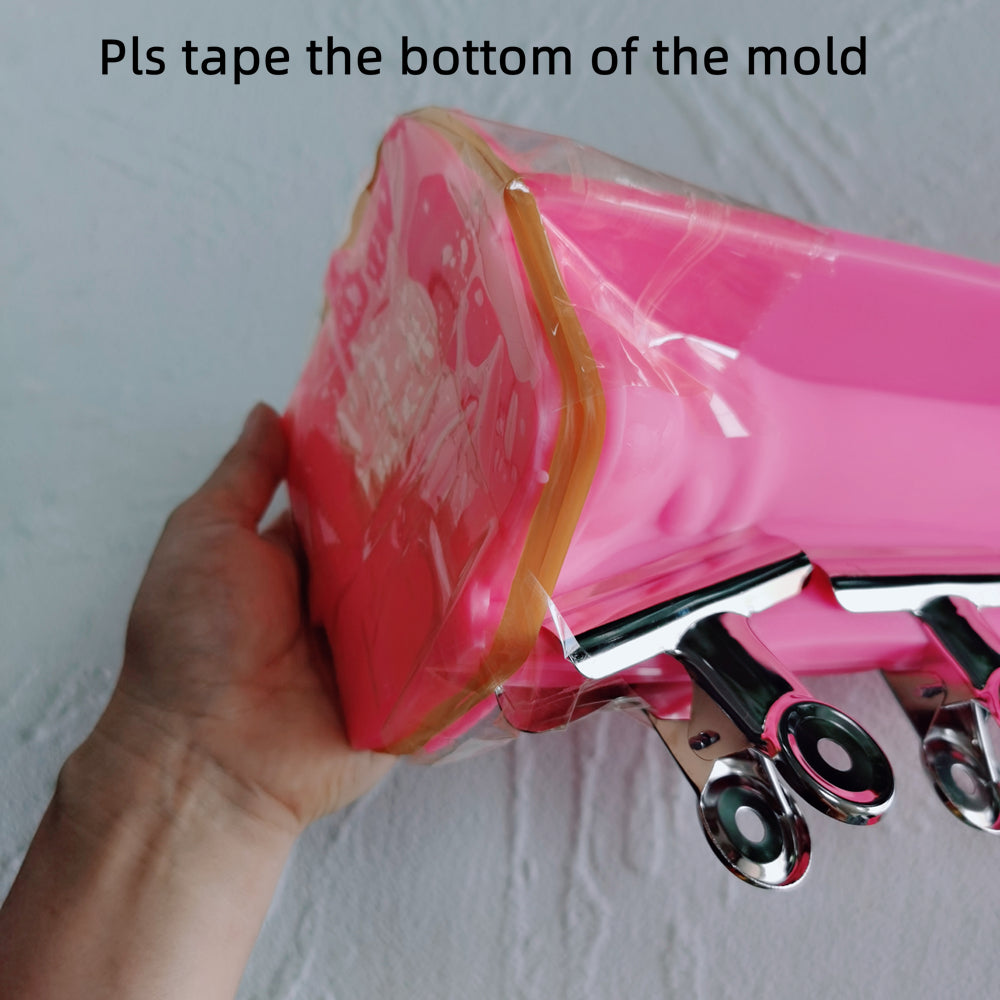 A Corinthian Pillar Candle Mould silicone candle mold by MYKA Candles and Moulds, the perfect multipurpose tool for soap, resin, and cake mould casting.