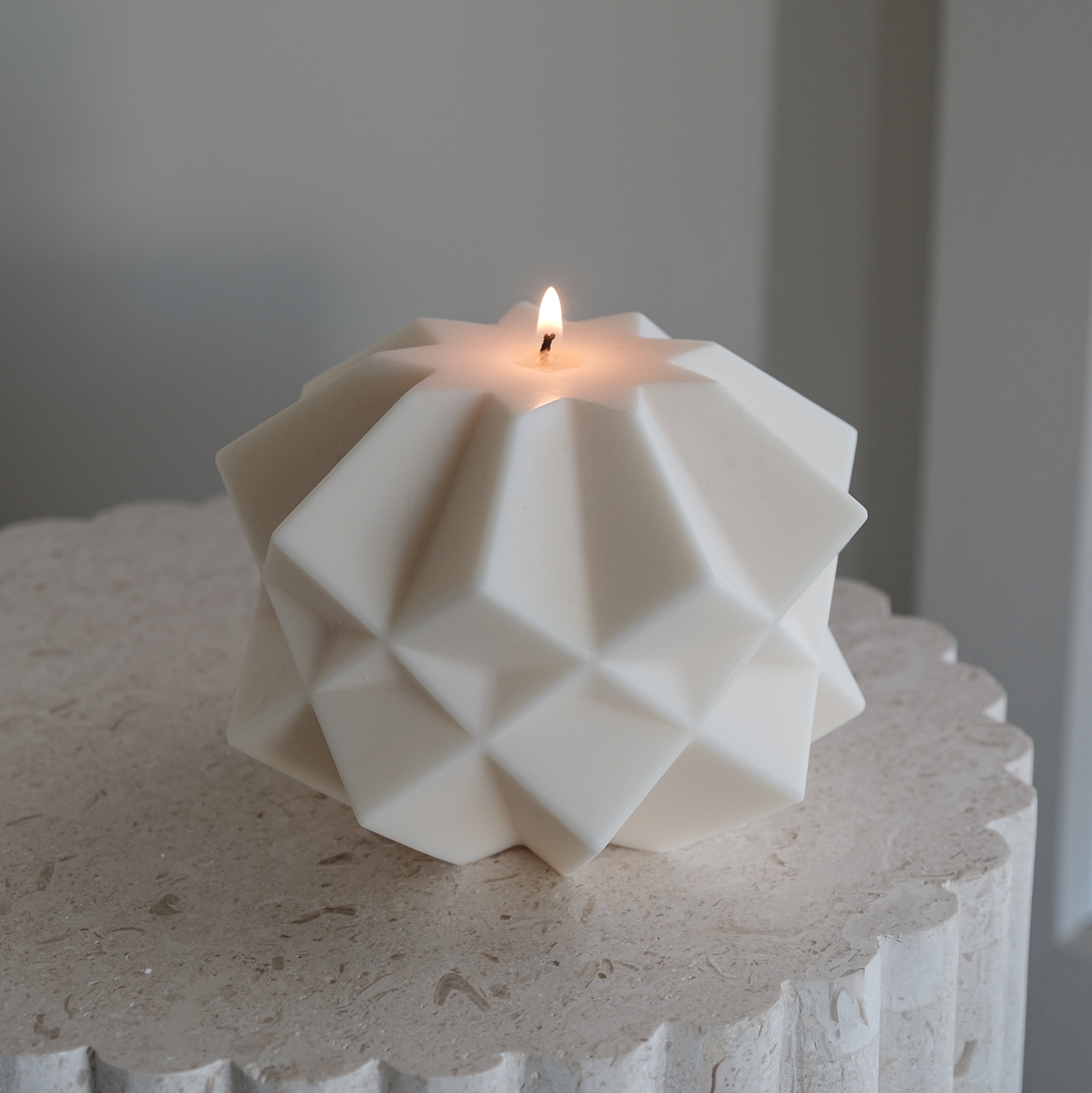 The Crystal Candle Mould silicone candle mould from MYKA Candles and Moulds, a professional supply for candle, soap, and baking moulds.