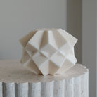 The flexible Crystal Candle Mould silicone candle mould by MYKA Candles and Moulds, suitable for soap moulds and food-grade cake mould use.