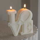 Precision-designed Custom Love Candle Mould silicone candle mold by MYKA Candles and Moulds for resin moulds and gourmet cake mould designs.