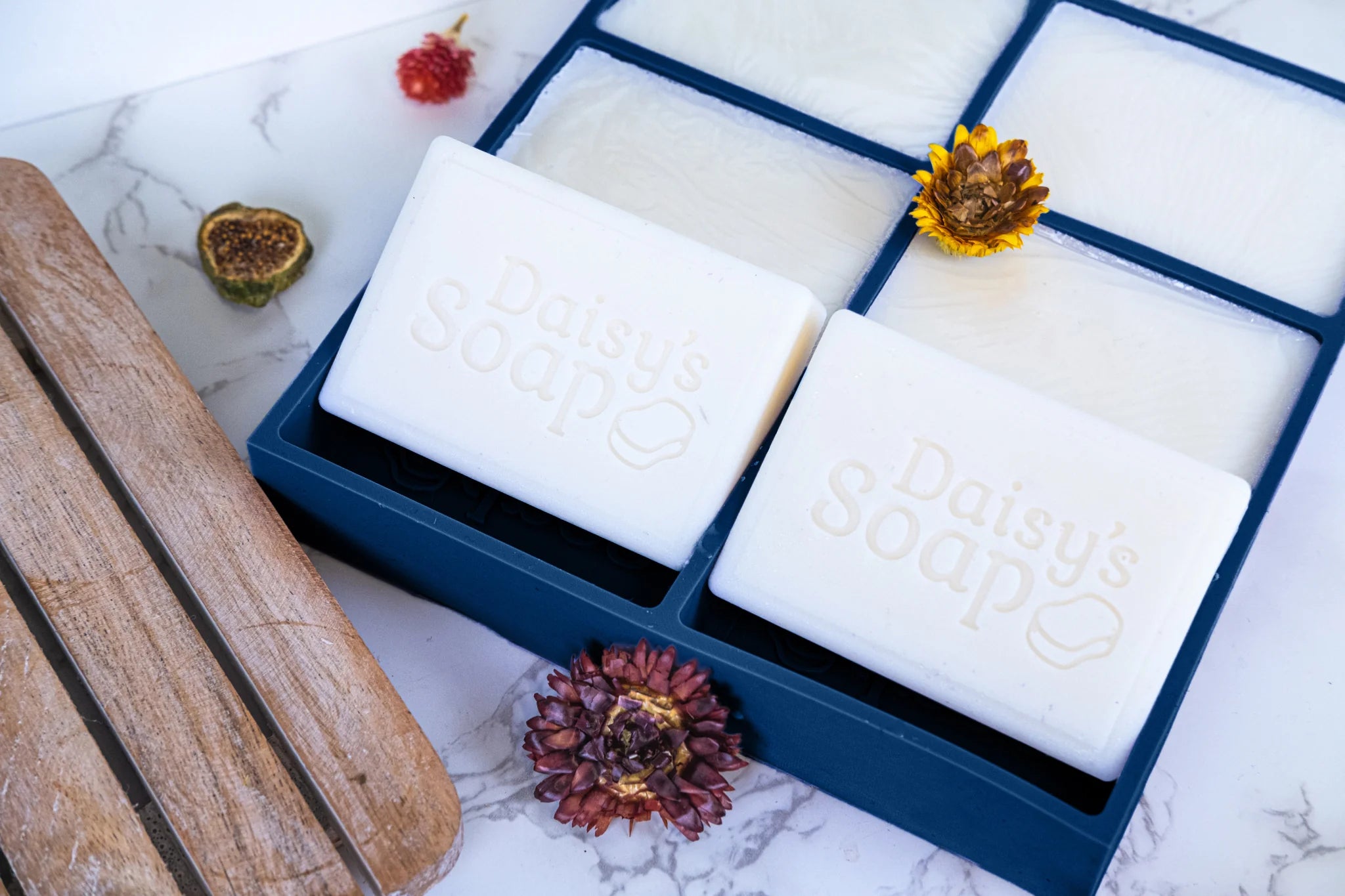 High-quality Customisable Multi-Cavity Soap Candle Mould silicone candle mould from MYKA Candles and Moulds, great for resin moulds and professional baking mould needs.