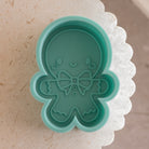 High-quality Cute Gingerbread Man Candle Mould silicone candle mould from MYKA Candles and Moulds, great for resin moulds and professional baking mould needs.