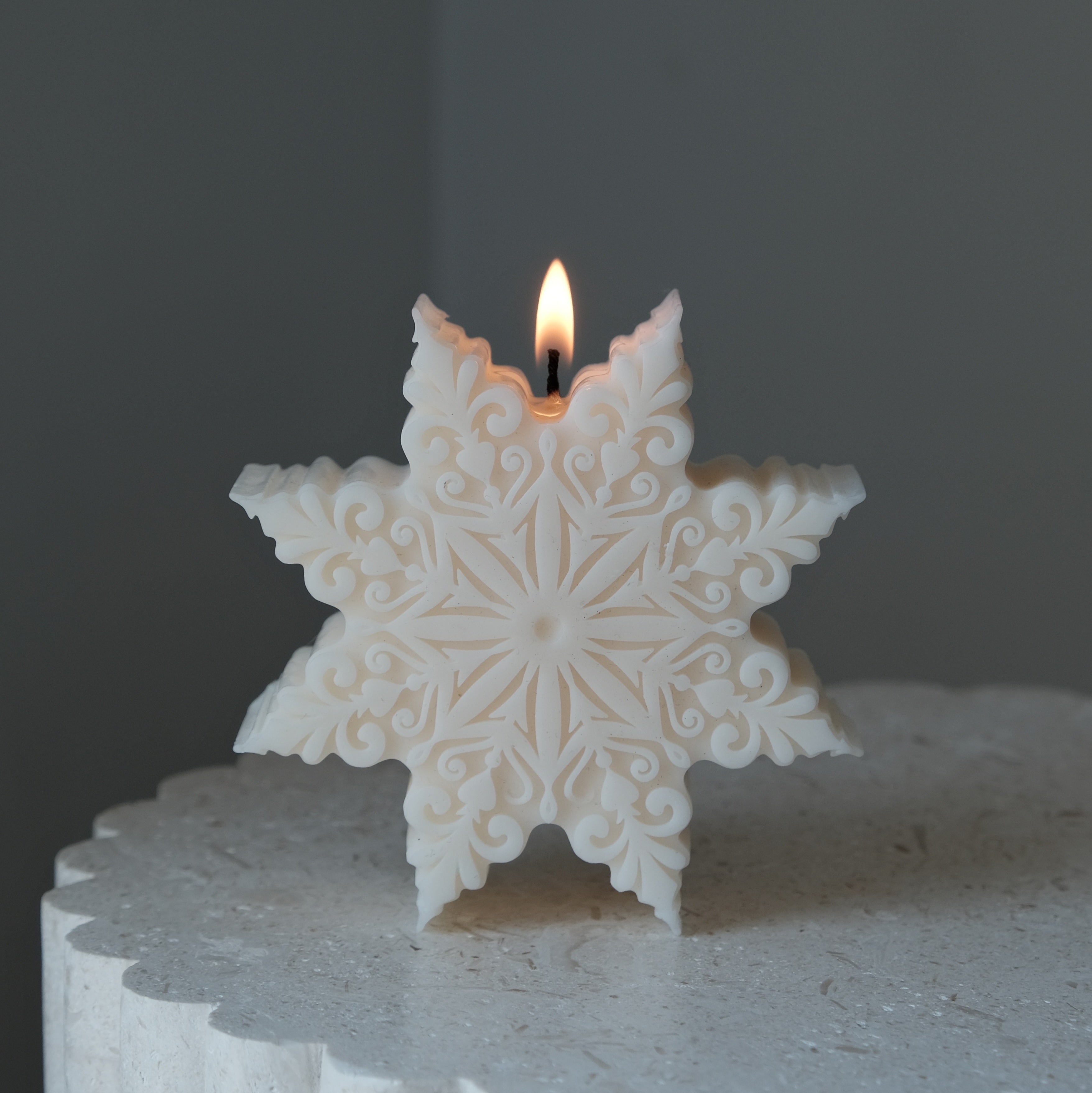 Snowflake Candle Molds Silicone, Molds for Candles, Candle Mold Silicone  DIY Candle Molds for Candle Making 