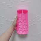 A high-performance Decorated Christmas Tree Candle Mould silicone candle mold from MYKA Candles and Moulds for resin art and professional baking mould use.