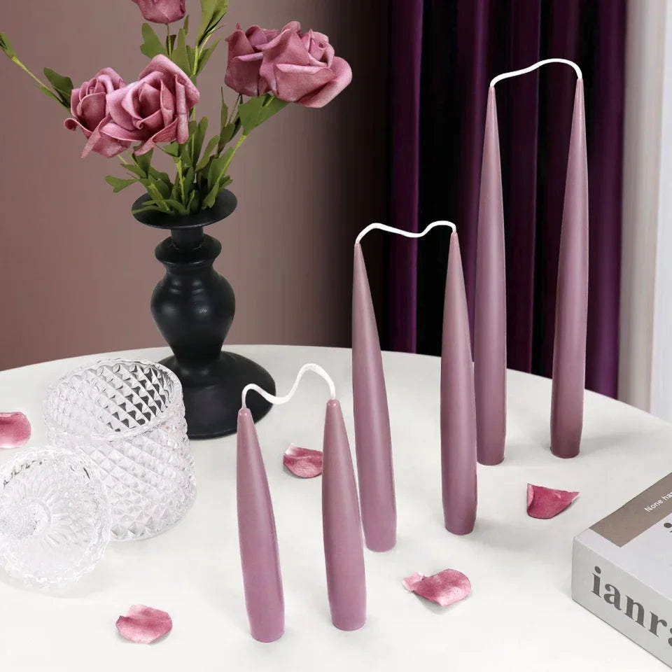 The Dipped Pillar Duo Candle Mould silicone candle mould by MYKA Candles and Moulds, a top choice for artistic resin moulds and baking moulds.