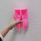 Durable Fluidform Ribbed Vase Moulds silicone candle mould by MYKA Candles and Moulds, ideal for flower pot moulds and candle jars.