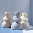A premium Fluidform Vase Moulds silicone candle mold by MYKA Candles and Moulds, a versatile tool for cement and resin vessel moulds.