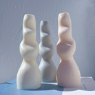 A premium Fluidform Vase Moulds silicone candle mold by MYKA Candles and Moulds, a versatile tool for cement and resin vessel moulds.