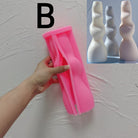 Precision-designed Fluidform Vase Moulds silicone candle mold by MYKA Candles and Moulds for resin vessels and decorative jars.