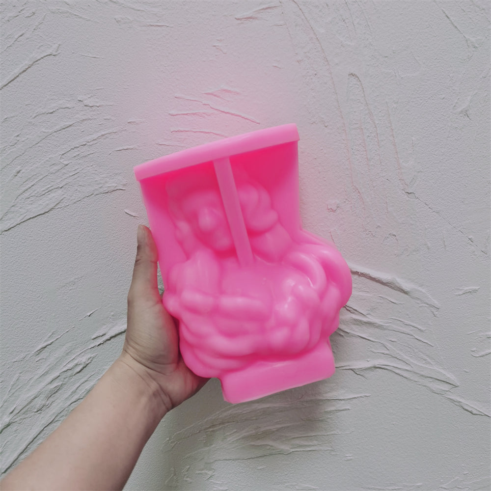 High-quality Gaia Candle Mould silicone candle mould from MYKA Candles and Moulds, great for resin moulds and professional baking mould needs.