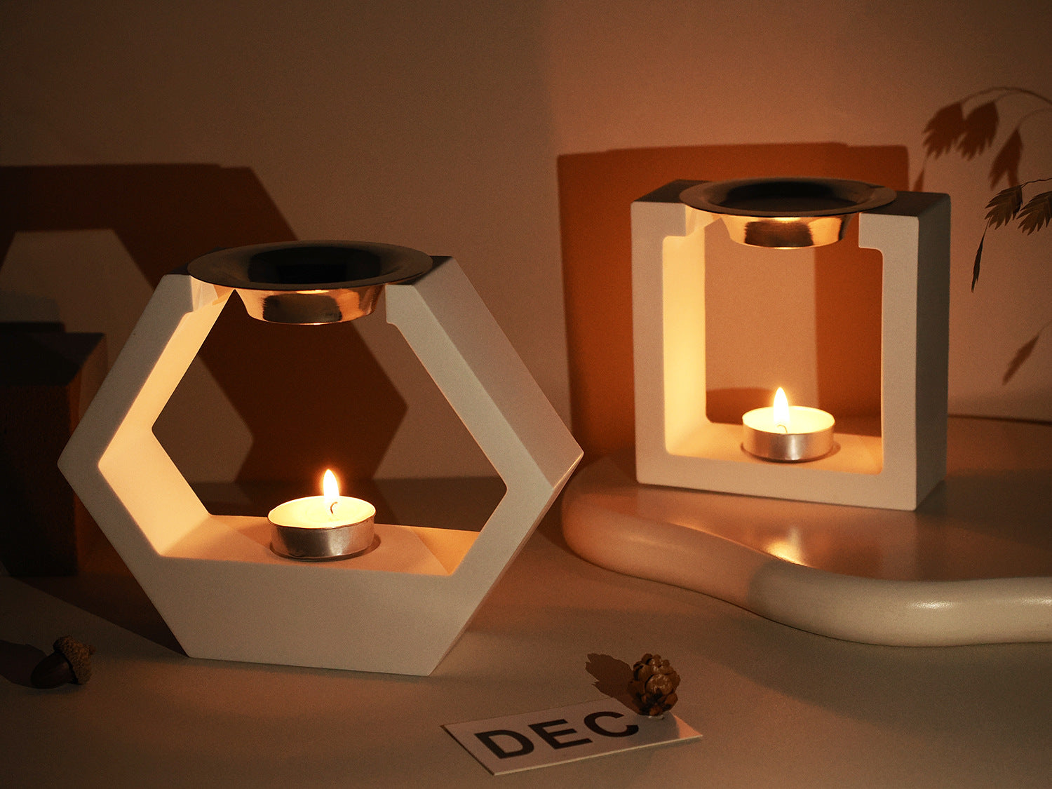 High-quality Geometric Wax Melt Burner Candle Moulds silicone candle mould from MYKA Candles and Moulds, great for resin moulds and professional baking mould needs.