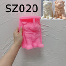 A German Shepherd Puppy Candle Mould silicone candle mold by MYKA Candles and Moulds, designed for easy release in soap, resin, and cake mould casting.