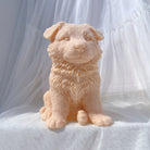 The German Shepherd Puppy Candle Mould silicone candle mould by MYKA Candles and Moulds, a top choice for artistic resin moulds and baking moulds.