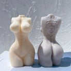 The Girl with Dragon Tattoo Candle Mould silicone candle mould from MYKA Candles and Moulds, a professional supply for candle, soap, and baking moulds.