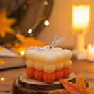 Durable Halloween Cube Silicone Candle Moulds silicone candle mould by MYKA Candles and Moulds, ideal for resin moulds, soap moulds, and cake mould creations.