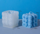 View of the Halloween Cube Silicone Candle Moulds silicone candle mould from MYKA Candles and Moulds, ideal for DIY soap moulds and cake mould projects.