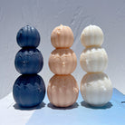 Professional Halloween Pumpkin Candle Mould silicone candle mould by MYKA Candles and Moulds, also used for resin moulds and baking mould designs.