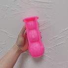 A Halloween Pumpkin Candle Mould silicone candle mold by MYKA Candles and Moulds, the perfect multipurpose tool for soap, resin, and cake mould casting.