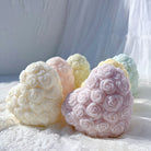 Handmade Heart Blossom Candle Mould silicone candle mold from MYKA Candles and Moulds, perfect for resin moulds and unique baking mould shapes.