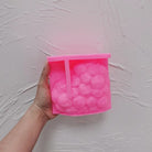 Crafting with the Heart Blossom Candle Mould silicone candle mould by MYKA Candles and Moulds, also used for soap, resin, and cake moulds.