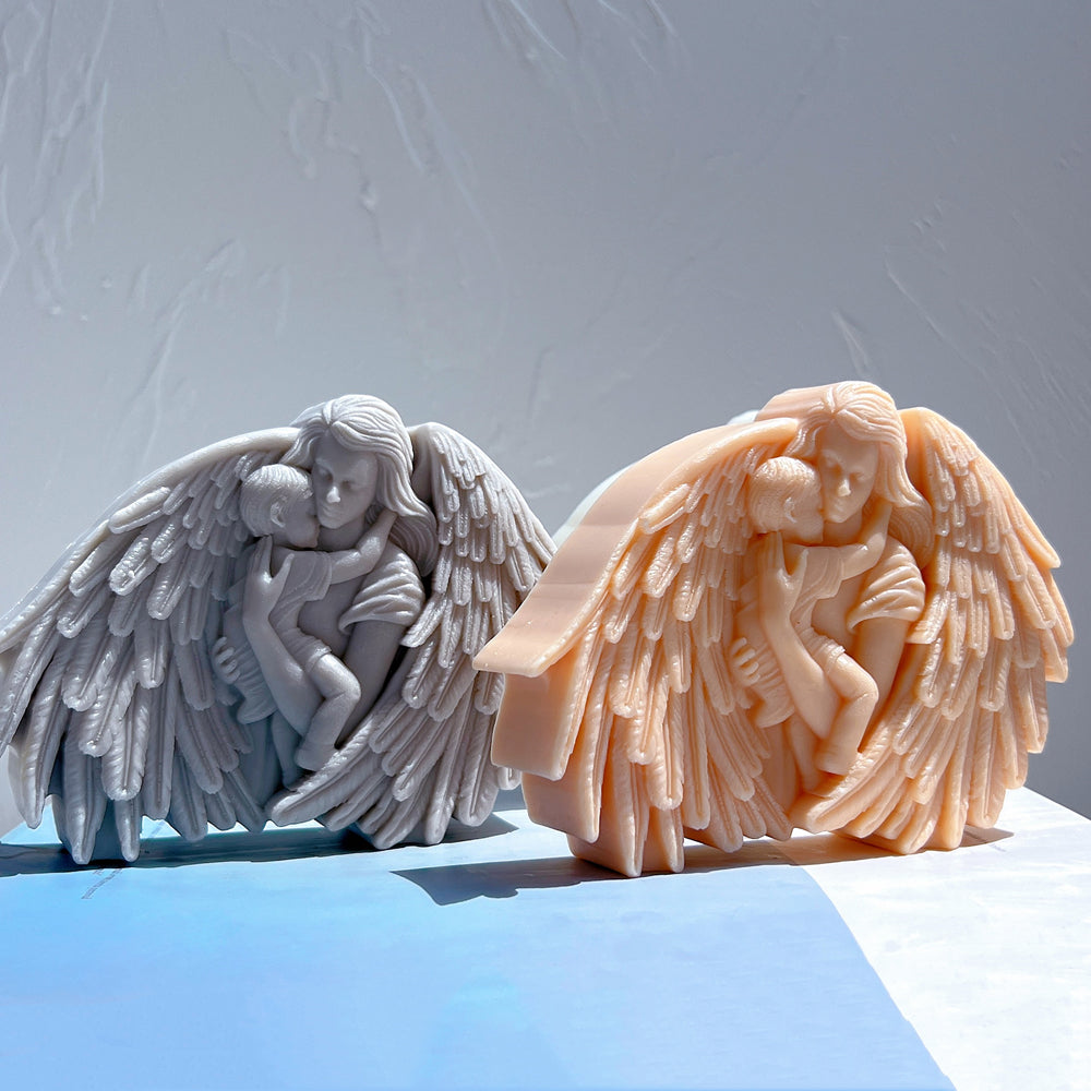Professional Heavenly Embrace Candle Mould silicone candle mould by MYKA Candles and Moulds, also used for resin moulds and baking mould designs.