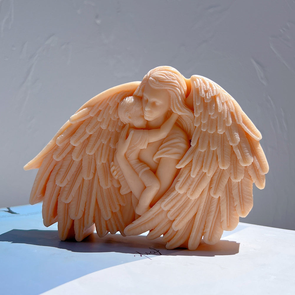 Professional Heavenly Embrace Candle Mould silicone candle mould by MYKA Candles and Moulds, also used for resin moulds and baking mould designs.