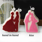 An aesthetic Honeymooners Candle Mould silicone candle mould from MYKA Candles and Moulds, perfect for soap, resin, and cake mould art.