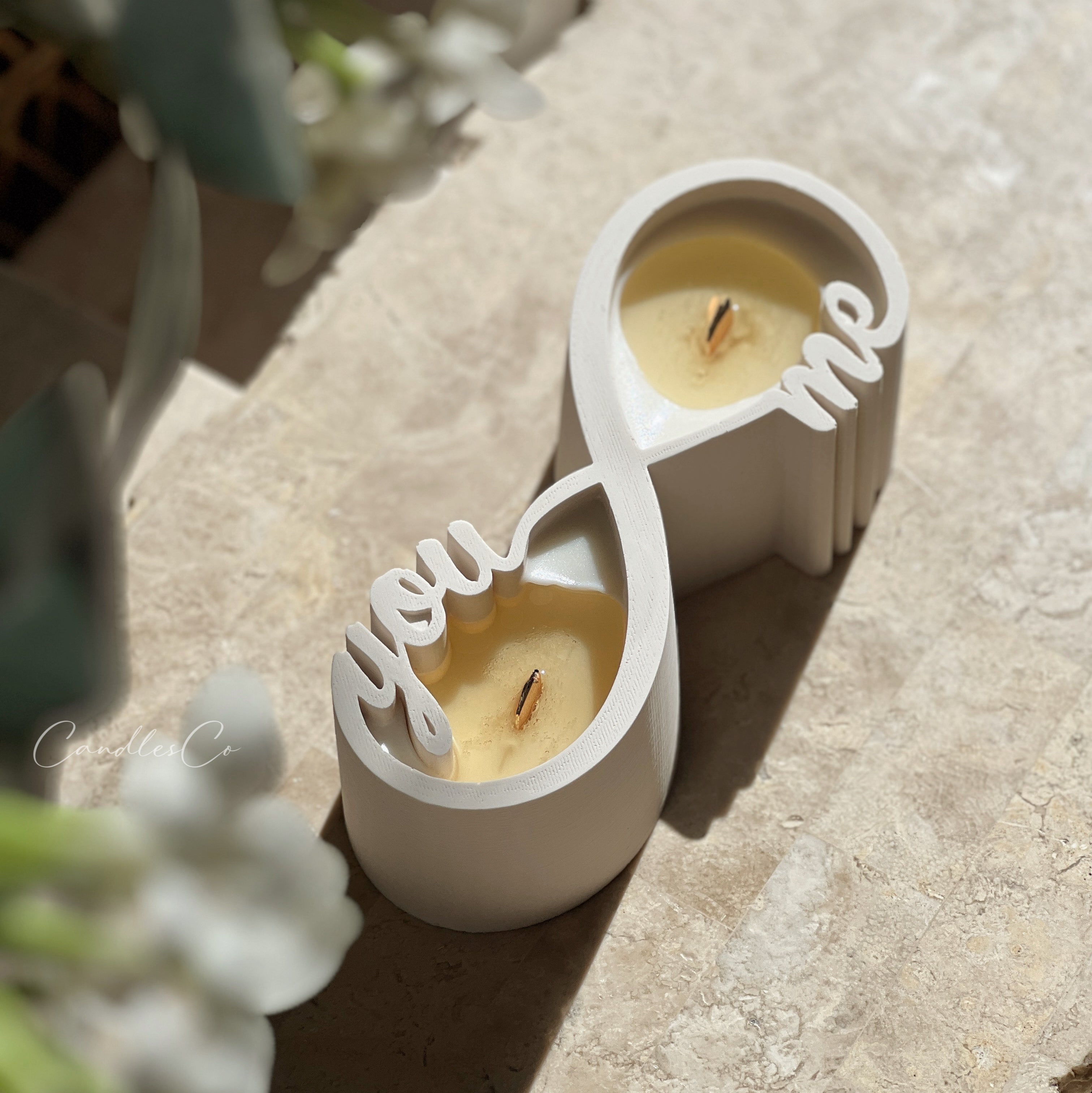 Professional Infinity Vessel Mould silicone candle mould by MYKA Candles and Moulds, also used for succulent planters and resin moulds.