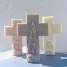 Durable Joy to the World Silicone Candle Mould silicone candle mould by MYKA Candles and Moulds, ideal for resin moulds, soap moulds, and cake mould creations.