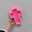 View of the Joy to the World Silicone Candle Mould silicone candle mould from MYKA Candles and Moulds, ideal for DIY soap moulds and cake mould projects.