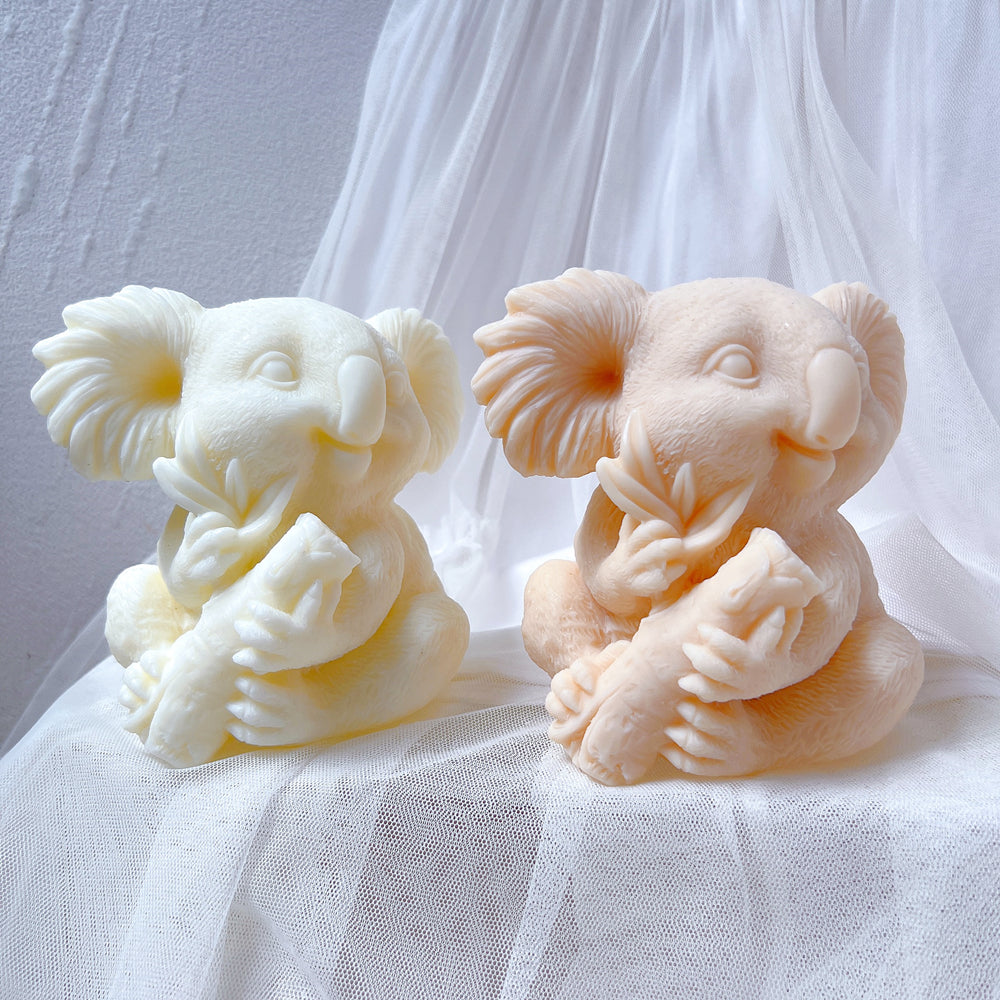 Professional Koala Candle Mould silicone candle mould by MYKA Candles and Moulds, also used for resin moulds and baking mould designs.
