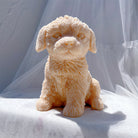 The Labradoodle Puppy Candle Mould silicone candle mould by MYKA Candles and Moulds, optimized for professional candle, soap, and cake moulds.