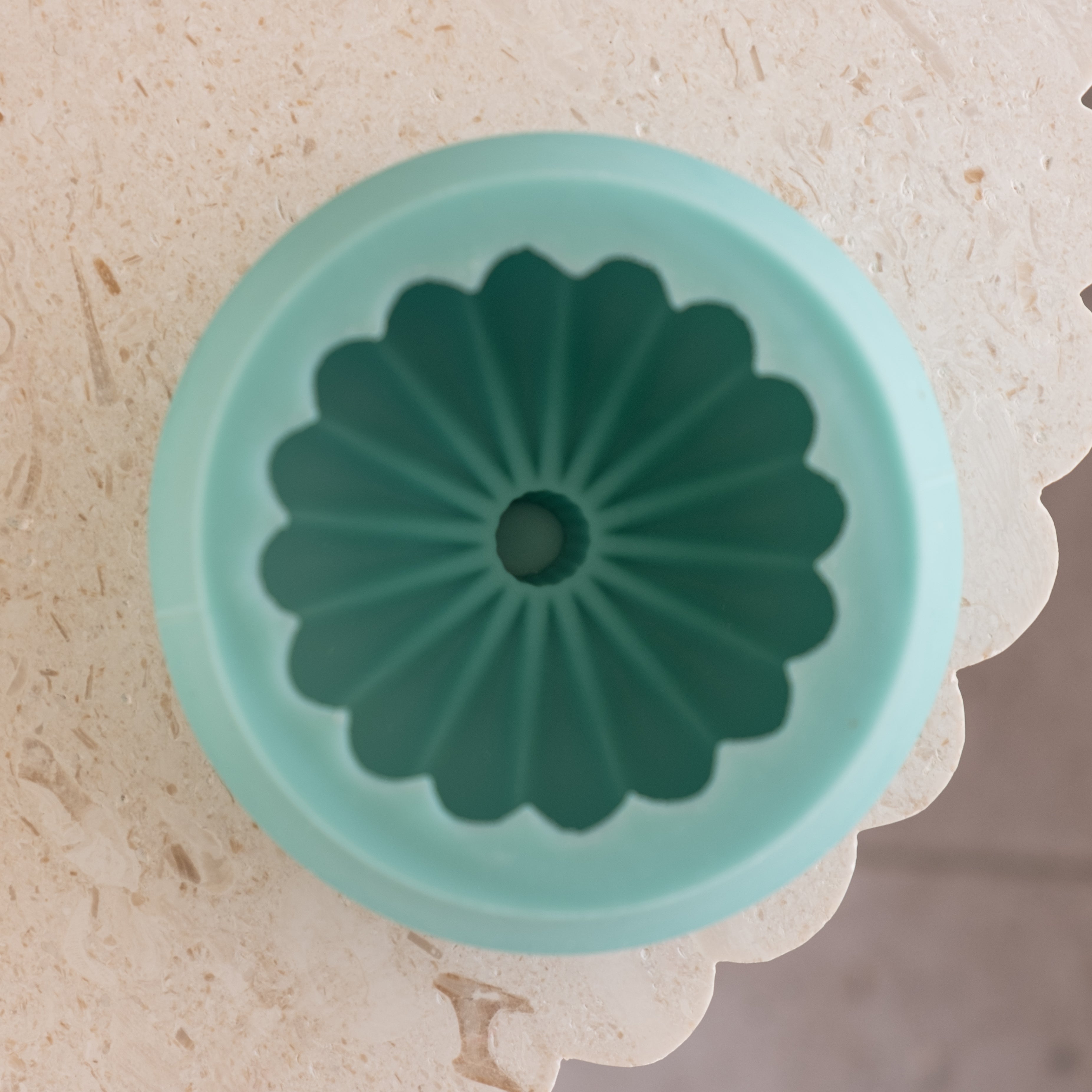 A detailed Large Pumpkin Candle Mould silicone candle mould by MYKA Candles and Moulds, perfect for candle making, soap moulds, and resin moulds.