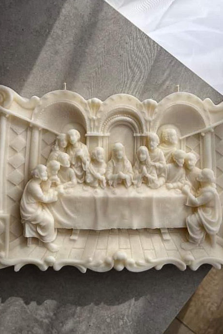 Silicone Last Supper Tray Mould