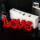 The Love Candle Mould silicone candle mold by MYKA Candles and Moulds, featuring high detail for candle, soap, and baking moulds.