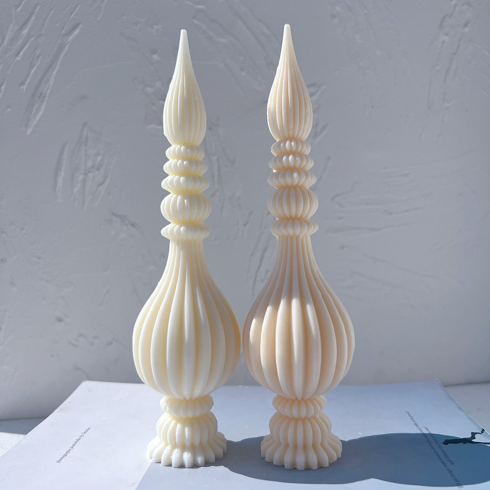 The Love Potion Mould silicone candle mould by MYKA Candles and Moulds, a must-have for jesmonite and resin vessel makers.