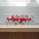 A high-performance Love You Mum Silicone Candle Mould silicone candle mold from MYKA Candles and Moulds for resin art and professional baking mould use.