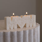 The Love You Mum Silicone Candle Mould silicone candle mould by MYKA Candles and Moulds, perfect for small business candle, soap, and cake mould production.