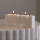 A detailed Love You Mum Silicone Candle Mould silicone candle mould by MYKA Candles and Moulds, perfect for candle making, soap moulds, and resin moulds.
