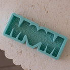A versatile Love You Mum Silicone Candle Mould silicone candle mould by MYKA Candles and Moulds, suitable for resin moulds and decorative cake mould shapes.