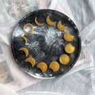 View of the Lunar Phase Tray Candle Mould silicone candle mould from MYKA Candles and Moulds, ideal for DIY soap moulds and cake mould projects.