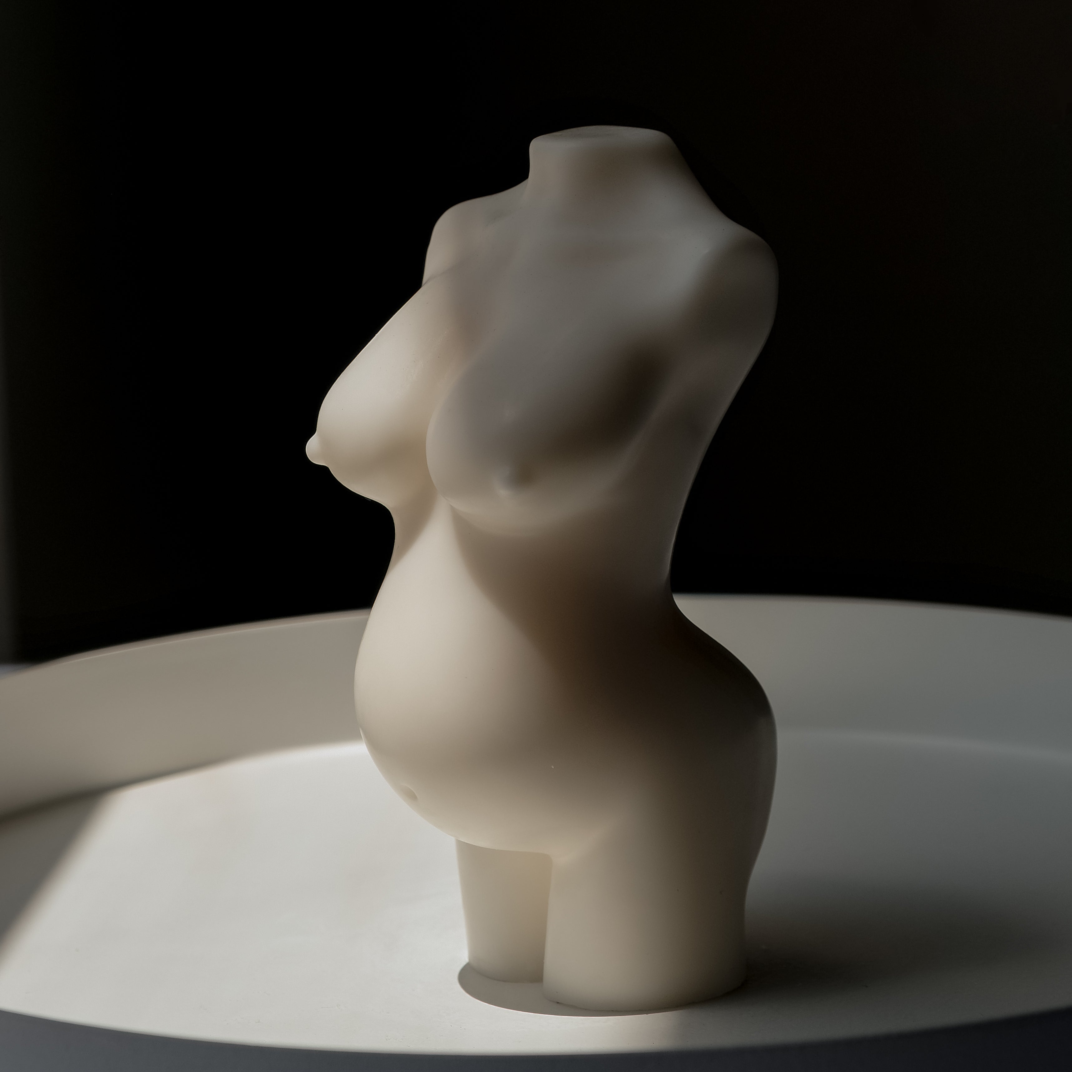 The flexible Mama Silicone Candle Mould silicone candle mould by MYKA Candles and Moulds, suitable for soap moulds and food-grade cake mould use.