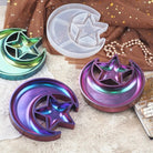 The Moonbeam Tray Silicone Candle Mould silicone candle mould by MYKA Candles and Moulds, perfect for small business candle, soap, and cake mould production.