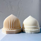 A versatile Mosque Dome Candle Moulds silicone candle mould by MYKA Candles and Moulds, suitable for resin moulds and decorative cake mould shapes.