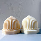 Showcasing the Mosque Dome Candle Moulds silicone candle mould by MYKA Candles and Moulds for creative baking moulds and candle making.