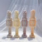 An aesthetic Noble Nutcracker Silicone Candle Mould silicone candle mould from MYKA Candles and Moulds, perfect for soap, resin, and cake mould art.