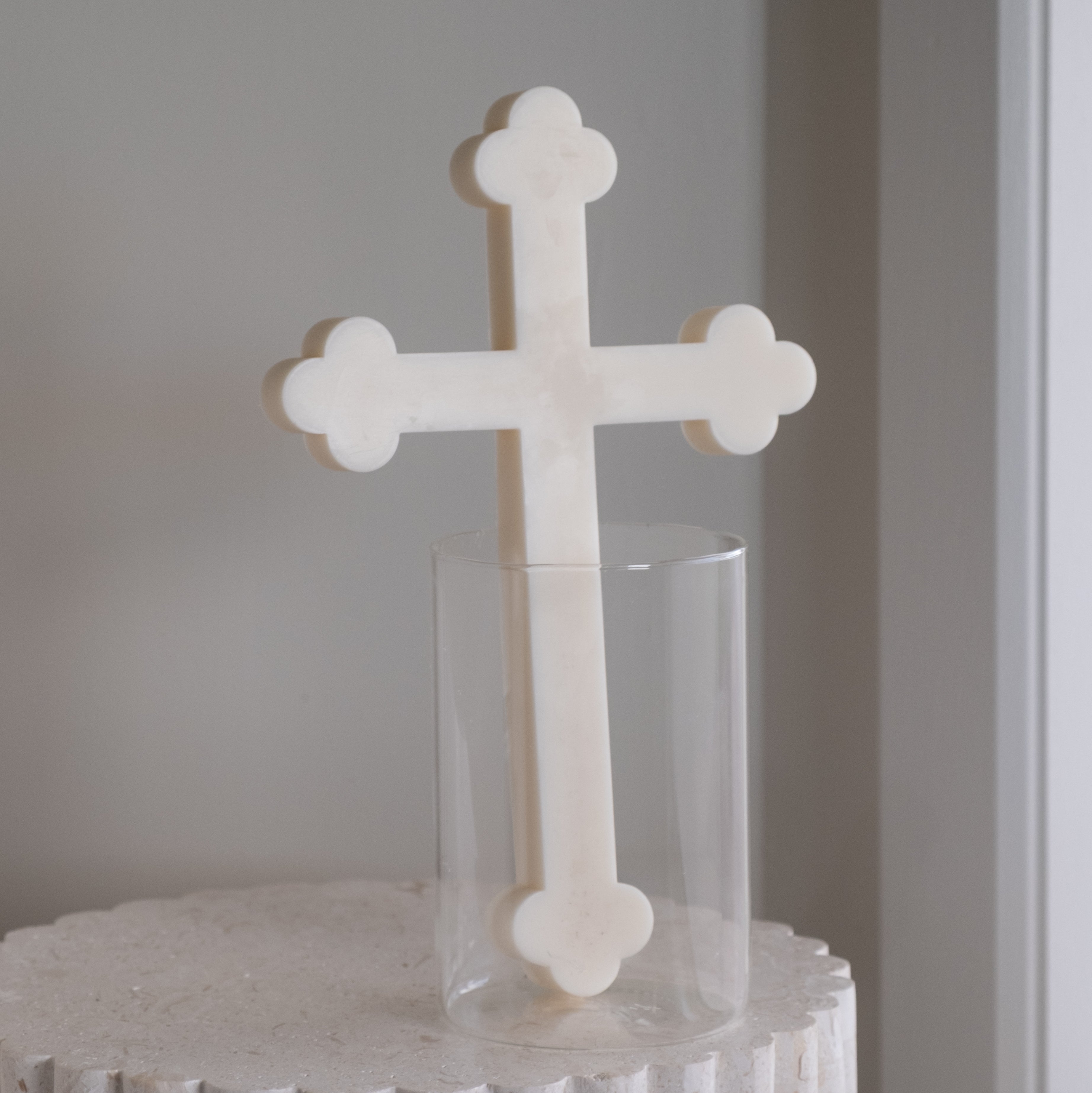 The Orthodox Cross Silicone Candle Mould silicone candle mould by MYKA Candles and Moulds, optimized for professional candle, soap, and cake moulds.