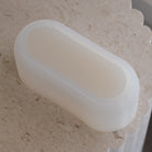 A high-performance Oval Tulip Vessel Silicone Mould silicone candle mold from MYKA Candles and Moulds for resin art and vessel making.